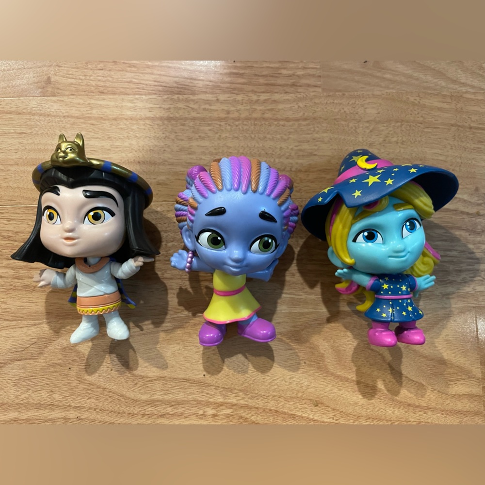 Super Monsters trio Cleo, Zoe and Katya